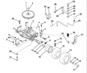 Page N Diagram and Parts List for LT100 LT 100 H1036A -954000312 -1991-07 Husqvarna Lawn Tractor