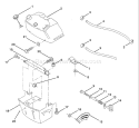 Page B Diagram and Parts List for LT112 LT 112 H12360 -954000392 -1992-06 Husqvarna Lawn Tractor