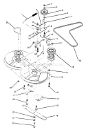 Part Location Diagram of 532124208 Husqvarna Assembly, Mandrel