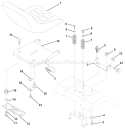 Page I Diagram and Parts List for LT120 LT 120 954140002A -1996-12 Husqvarna Lawn Tractor