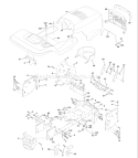Part Location Diagram of 532157301 Husqvarna Bracket Shift Stlt