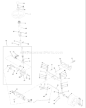 Page J Diagram and Parts List for LT120 LT 120 HCA -954140047 -1998-01 Husqvarna Lawn Tractor
