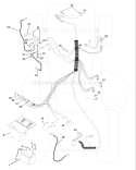 Page E Diagram and Parts List for LT120 LT 120 HCA -954140047 -1998-01 Husqvarna Lawn Tractor