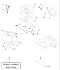 Page F Diagram and Parts List for LT120 LT 120 HCA -954140047 -1998-01 Husqvarna Lawn Tractor