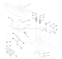 Page I Diagram and Parts List for LT120 LT 120 HCA -954140047 -1998-01 Husqvarna Lawn Tractor