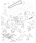 Page C Diagram and Parts List for LT1238A LT 1238 A 9545677024 -2000-10 Husqvarna Lawn Tractor