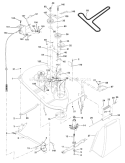 Page F Diagram and Parts List for LT1238A LT 1238 A 9545677024 -2000-10 Husqvarna Lawn Tractor