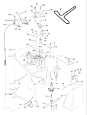 Page F Diagram and Parts List for LT1238B LT 1238 B 954567024 -2001-03 Husqvarna Lawn Tractor