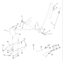 Page G Diagram and Parts List for LT1238B LT 1238 B 954567024 -2001-03 Husqvarna Lawn Tractor