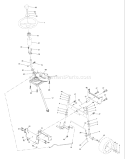 Page I Diagram and Parts List for LT1238B LT 1238 B 954567024 -2001-03 Husqvarna Lawn Tractor