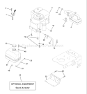 Page E Diagram and Parts List for LT1238C LT 1238 C 954567024 -2001-10 Husqvarna Lawn Tractor