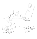 Page G Diagram and Parts List for LT1238C LT 1238 C 954567024 -2001-10 Husqvarna Lawn Tractor