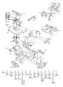 Part Location Diagram of 532104783 Husqvarna Dash, Lower