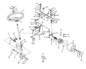 Page H Diagram and Parts List for LT125 LT 125 H12538D -954000332 -1991-10 Husqvarna Lawn Tractor