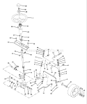 Page J Diagram and Parts List for LT125 LT 125 HC12542A -954000772 -1994-01 Husqvarna Lawn Tractor