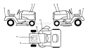 Page C Diagram and Parts List for LT125 LT 125 HC12542A -954000772 -1994-01 Husqvarna Lawn Tractor