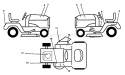 Part Location Diagram of 532129057 Husqvarna Decal, HP, Engine