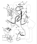 Part Location Diagram of 532140707 Husqvarna Harness Ign Lt Mech Dash