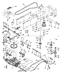 Part Location Diagram of 532129921 Husqvarna Keeper, Belt Engine Lh Lt