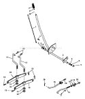 Part Location Diagram of 532140278 Husqvarna Shaft Assembly Lift Left Hand Inf Hgt P/L