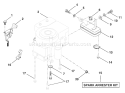 Page E Diagram and Parts List for LT125 LT 125 HE12536B -954170001 -1996-10 Husqvarna Lawn Tractor