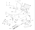 Page A Diagram and Parts List for LT125 LT 125 HE12536C -954170001 -1998-10 Husqvarna Lawn Tractor