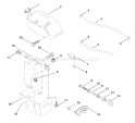 Page B Diagram and Parts List for LT125 LT 125 HE12536C -954170001 -1998-10 Husqvarna Lawn Tractor