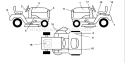 Part Location Diagram of 532156998 Husqvarna Decal, Hood, R. H., Husqv.