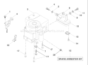 Page E Diagram and Parts List for LT125 LT 125 HE12536C -954170001 -1998-10 Husqvarna Lawn Tractor