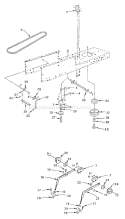 Part Location Diagram of 532140189 Husqvarna Pulley, Engine