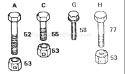 Page K Diagram and Parts List for LT125 LT 125 HVAE -1990-01 Husqvarna Lawn Tractor