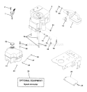 Page E Diagram and Parts List for LT130 LT 130 1997-12 Husqvarna Lawn Tractor