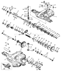 Part Location Diagram of 778151 Husqvarna Spur Gear (15 teeth)