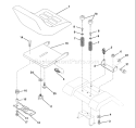 Page I Diagram and Parts List for LT130 LT 130 1997-12 Husqvarna Lawn Tractor