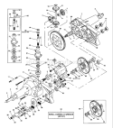 Part Location Diagram of 532122647 Husqvarna Bearing, Thrust