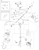 Part Location Diagram of 532401098 Husqvarna Lawn Mower Harness Ign. Dash