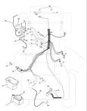 Page D Diagram and Parts List for LT1538C LT 1538 C 954569776 -2002-12 Husqvarna Lawn Tractor