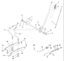 Page G Diagram and Parts List for LT1538D LT 1538 D 954569776 -2003-01 Husqvarna Lawn Tractor