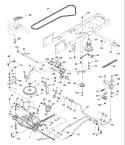 Part Location Diagram of 583711201 Husqvarna Console Shift Stlt