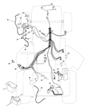 Part Location Diagram of 532197428 Husqvarna Harness Ign