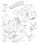 Part Location Diagram of 532166561 Husqvarna Console Shift Stlt