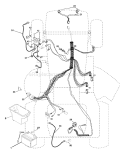 Page D Diagram and Parts List for LT18542A LT 18542 A 954571748 -2003-11 Husqvarna Lawn Tractor