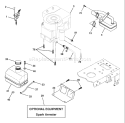 Page E Diagram and Parts List for LT18542A LT 18542 A 954571748 -2003-11 Husqvarna Lawn Tractor