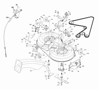 Part Location Diagram of 532175028 Husqvarna 