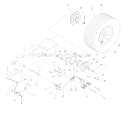 Page P Diagram and Parts List for 6127 LZF  966956801 -2008-04 Husqvarna Lawn Mower