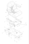 Page R Diagram and Parts List for 6127 LZF  966956801 -2008-04 Husqvarna Lawn Mower