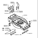 Page C Diagram and Parts List for MASTER 43 RC 1994-02 Husqvarna Lawn Mower