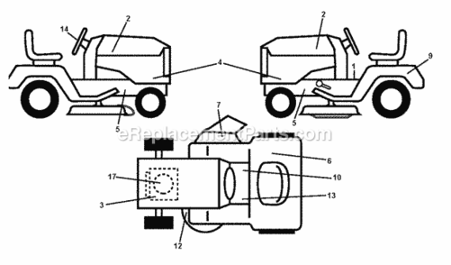 Part Location Diagram of 532408054 Husqvarna 