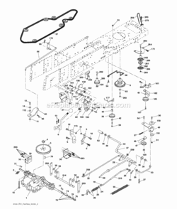 Page D Diagram and Parts List for P12597RB 2010-09 Husqvarna Lawn Tractor