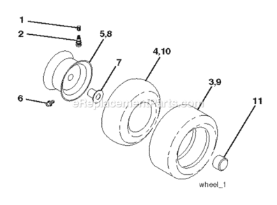 Part Location Diagram of 532180425 Husqvarna 